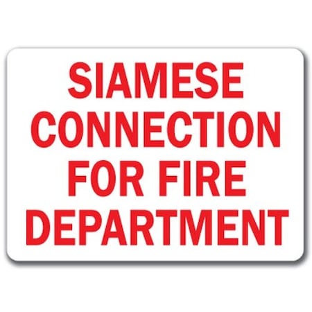 Signmission Safety Sign, 14 in Height, Plastic, 10 in Length, Siamese MISC-Siamese